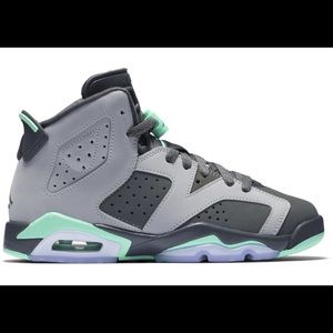 Jordan Green Glow 6’s